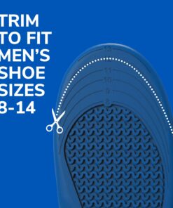 Dr. Scholl's Extra Support Insoles Superior Shock Absorption and Reinforced Arch Support for Big & Tall Men to Reduce Muscle Fatigue So You Can Stay on Your Feet Longer (for Men's 8-14) 19 71UfQ1nIosL