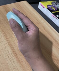 seenda Wireless Mouse, 2.4G Noiseless Mouse with USB Receiver - Portable Computer Mice for PC, Tablet, Laptop with Windows System - Mint Green A Mint Green 28 71UfxOZBeuL