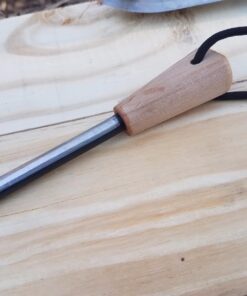 überleben Zünden Fire Starter - Traditional Ferro Rod, Handcrafted Wood Handle - 5/16", 3/8", & 1/2" Thick Fire Steel - 12,000-20,000 Strikes - Survival Igniter with Neck Lanyard & Multi-Tool Striker Trad 5/16" 29 71Ug6vHMaIL