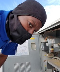 Ergodyne - 6823 Black Wind-Proof Hinged Balaclava Face Mask (16823) 54 71UgneU4iL