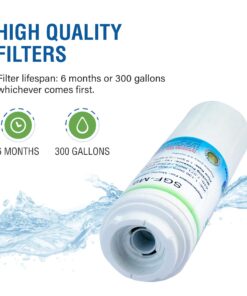 Swift Green Filters SGF-M9 Replacement water filter for UKF8001,EDR4RXD1,FILTER 4,EFF-6007A,46-9005,46-9006,CLCH101, 1, White, 1 Pack 19 71Uh6PYT74L
