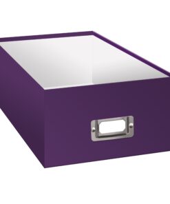Pioneer B-1 Photo / Video Storage Box - Holds over 1,100 Photos up to 4x6" or 10 VHS Videos, Solid Color: Bright Purple. 12 71UiRR3qFiL