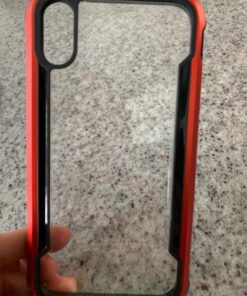 Raptic Shield, Compatible with Apple iPhone XR (Formerly Defense Shield) - Military Grade Drop Tested, Anodized Aluminum, TPU, and Polycarbonate Protective Case for Apple iPhone XR, Red 66 71UincP4bYL