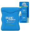 Oral-B Complete SatinFloss Dental Floss, Mint, 50 M (54.6 yd), Pack of 2