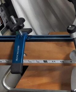 Rockler Hold Down Clamp, (5-1/2''L x 1-1/8'' W) - Drill Press Clamp is for Workbenches, Jigs, or Machine Tables w/T Track Accessories – Clamps Ideal for Soft Woods, Pre-finished Panels, & More 11 71UjcyRWeXL