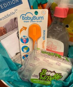 Bumco Baby Diaper Rash Cream Applicator - Baby Bum Brush Diaper Cream Spatula for Butt Paste Diaper Cream - Newborn Baby Essentials, Perfect for Baby Registry, Baby Shower Gifts - Orange 37 71UkMfe3CjL