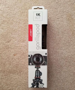 Joby JB01503 GorillaPod 1K Kit. Compact Tripod 1K Stand and Ballhead 1K for Compact Mirrorless Cameras or Devices up to 1k (2.2lbs). Black/Charcoal. 46 71UkW4o0uZL