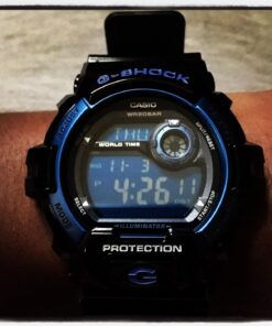 Casio Men's G8900A-1CR G-Shock Black and Blue Resin Digital Sport Watch 41 71UkmpHCDkL