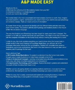 Alternative view of Anatomy & Physiology Made Easy: An Illustrated Study Guide for Students To Easily Learn Anatomy and Physiology