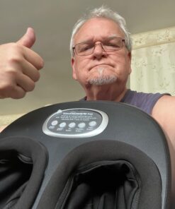 Snailax Foot Massager with Heat,Kneading,Compression,Vibration, Shiatsu Feet Massager Machine for Plantar Fasciitis,Neuropathy Pain, Foot Warmer,Gifts for Women,Men,Size 12 Foot Massager SL-527 41 71UlQDnKeaL