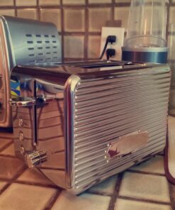 BELLA (14387) Linea Collection 2-Slice Toaster with Extra Wide Slot & Custom Settings, Polished Stainless Steel Chrome 21 71UmHv YwBL 3