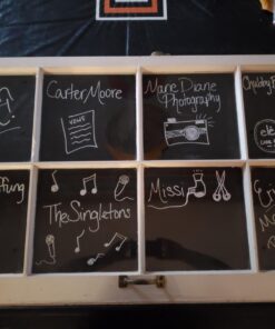 Crafty Croc 4 White Liquid Chalk Markers, 6mm Reversible Medium Tip 4 Count (Pack of 1) 30 71UmT8k0YL