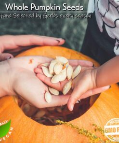 GERBS Unsalted Jumbo Whole Pumpkin Seeds, 32 ounce Bag, Roasted, Top 14 Food Allergy Free, Non GMO, Vegan, Keto, Paleo Friendly Jumbo Unsalted 2 Pound (Pack of 1) 14 71UmpDDuZGL 1