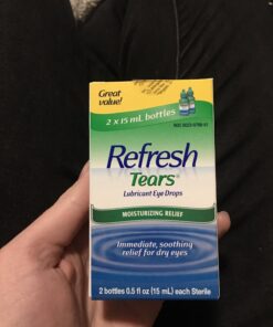 Refresh Tears Lubricant Eye Drops, 2 Count (Pack of 1) Refresh Tears (2 Count) 44 71UmxSRCY5L