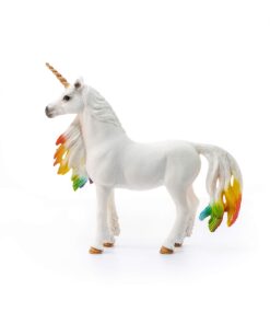 Schleich bayala, Unicorn Toys for Girls and Boys, Rainbow Unicorn Mare, Unicorn Toy Figurine with Gems, Ages 5+ 15 71UoAQoGZFL