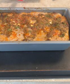 Farberware Bakeware Meatloaf/Nonstick Baking Loaf Pan Set, Two 9-Inch x 5-Inch, Gray Two 9-Inch x 5-Inch Loaf Pans 39 71UoKk8ABEL