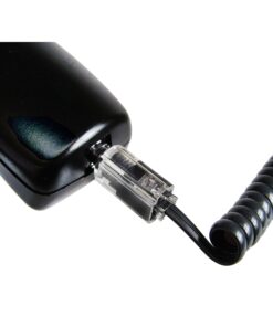 Alternative view of Softalk 21002 Phone Cord Detangler Clear/Black Landline Telephone Accessory