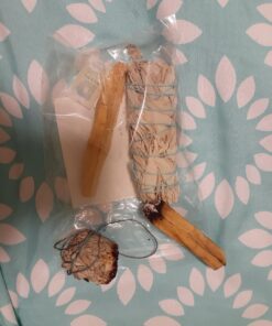 JL Local Smudge Kit Refill - White Sage & Palo Santo for Smudging, Healing, Smoke Cleansing, Meditating & Incense (Sage & Palo Refill) Sage & Palo Refill 22 71Upl AhrZL 3