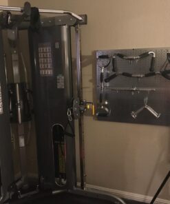 CAP Barbell Deluxe Curl Bar Cable Attachment with Rubber Handgrips, 28" 19 71Uq41dhOnL