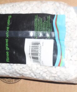 GloFish aquarium Gravel 5 Pounds, White, Complements GloFish Tanks (29022) White Frost 58 71UqhZ6QRnL
