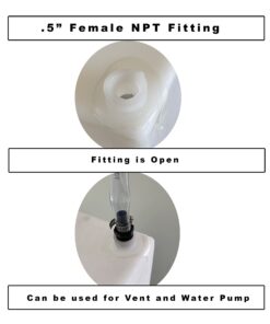 Class A Customs | T-0700 | One (1) 7 Gallon RV Fresh and Gray Water Holding Tank RV Concession 10 71Urviu0AoS