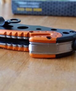 NDZ Performance TAC-Force Spring Assisted Opening EMT EMS Orange Rescue Folding Pocket Knife New 38 71UsOM3aYBL