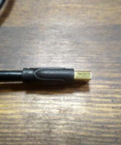 Amazon Basics Mini DisplayPort to DisplayPort Display Cable, 4Kx2K, Gold-Plated Plugs, 6 Foot, Black 6 Feet 1-Pack 24 71UsiDhpxL