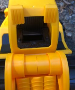 Amazon Basics Toy Construction Vehicle Set, Dump Truck and Bulldozer, Indoor/Outdoor, 10-Inch, Pack of 2, Yellow, 10.25" x 12" x 5.75" 79 71UtQlRKUvL