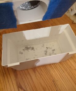 Deflecto Dryer Lint Trap Kit, Indoor Venting with Supurr-Flex Flexible Metallic Duct, Includes Clamps (LTF) 27 71UtmTPPodL