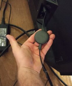 Google Chromecast - Streaming Device with HDMI Cable - Stream Shows, Music, Photos, and Sports from Your Phone to Your TV Black 49 71Uu1RYB1IL