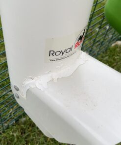 Royal Rooster Chicken Feeder and Waterer Set - Includes 1 Gallon Waterer with 2 Cups and 7lb Feeder for Chickens - Chicken Coop Accessories with Hanging Chicken Poultry Feeder and Chicken Waterer Kit 2-Cup Waterer 42 71Uu4XAgYL