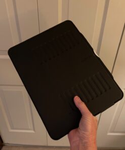 ZUGU Case for 2021/2022 iPad Pro 12.9 inch 5th / 6th Gen - Slim Protective Case - Apple Pencil Charging - Magnetic Stand & Sleep/Wake Cover (Fits Model #’s A2378, A2379, A2461, A2462) - Stealth Black 86 71UuFGIjuAL