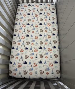 Waterproof Crib Mattress Protector | Toddler Mattress Cover 52” x 28” | Baby Crib Mattress Protector Pad Waterproof | Crib Mattress Cover | Crib Liner Bamboo Jacquard | Quiet Protector by iLuvBamboo Crib (52" x 28") 20 71UwIpc0iKL