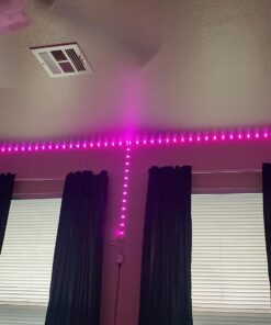dalattin 65.6ft Led Lights for Bedroom Led Strip Lights Color Changing Lights with 44 Keys Remote,2 Rolls of 32.8ft 25 71UwRwZ4ML