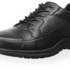 Rockport Men's Eureka Walking Shoe 7 Wide Tumble Black 3 71UwwxlL0L