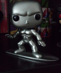 Alternative view of Funko POP Marvel Bobble Figure, Silver Surfer