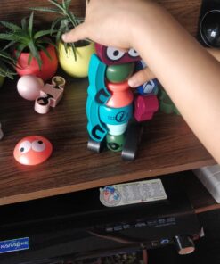 Gifts2U Magnetic Robots, 35PCS Magnetic Blocks Set for Kids with Storage Box, Stacking Robots Toy STEM Educational Playset for Boys and Girls Ages 3-6 Style A 27 71Ux7emsAkL