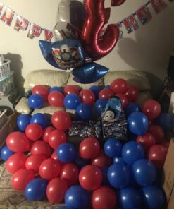 Jay Franco Thomas & Friends Plush Stuffed Toddler Pillow Buddy-Kids Super Soft Polyester Microfiber, 15 inch (Official Mattel Product), Thomas 38 71UxgmdvQL