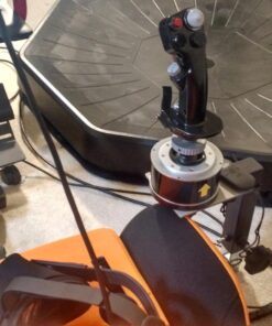 OpenWheeler GEN3 Racing Wheel Simulator Stand Cockpit Orange on Black, Video Game Controller, Fits All Logitech G923, G920, Thrustmaster, Fanatec Wheels, Compatible with Xbox One, PS4, PC Platforms. 56 71UxkhcNabL