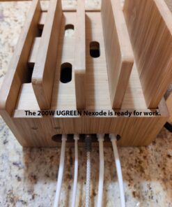 UGREEN 200W USB C Charger, Nexode 6 Ports GaN Desktop Charger, USB C Charging Station Compatible with MacBook Pro/Air M1 M2, iPad Pro/Air, iPhone 15 Pro Max/14, Galaxy S23 Ultra, Steam Deck, Dell XPS 67 71UxzI2dAL