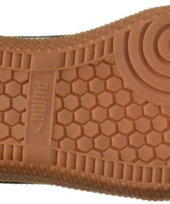 PUMA Men's Super Liga OG Retro Sneaker 7 Puma White-puma Black-puma Team Gold 17 71UzTem zL