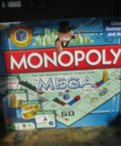 Winning Moves Games Monopoly The Mega Edition for 2 to 8 players 30 71UznMnR43L
