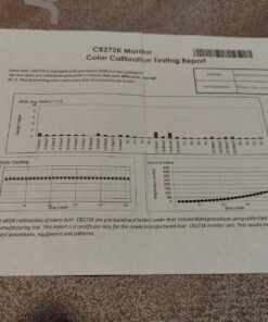 Acer CB272K 27" UHD 3840x2160 IPS Professional Computer Monitor for Creators 99% sRGB Color Accuracy Delta E<1 HDR10 Height Adjustable Stand - Tilt, Swivel, Pivot |USB Type-C, DP & HDMI Ports UHD Type-c 27-inch 115 71V 2HH71vL