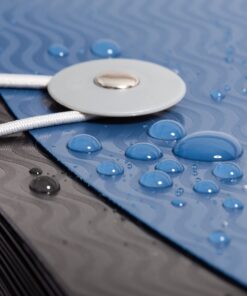 Smead Poly Frequency Expanding File, 12 Pockets, Flap and Cord Closure, Letter Size, Blue/Black (70863) 18 71V 8J8MPtL