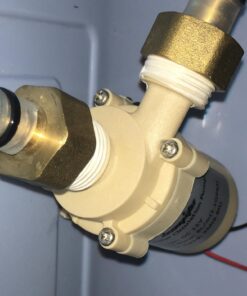 bayite BYT-7A006 DC 12V Solar Hot Water Heater Circulation Pump Low Noise 3M Discharge Head 2.1GPM 27 71V B9mImYL