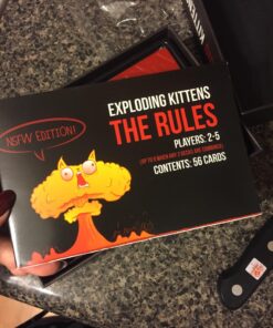NSFW by Exploding Kittens - Card Games for Adults & Teens - A Russian Roulette Card Game (Package May Vary) EK NSFW 33 71V vUqkXOL