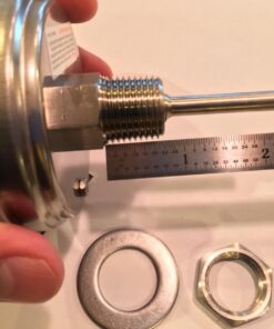 River Country 3" (RC-T3W) Adjustable Professional BBQ, Grill, Smoker Thermometer Temperature Gauge(50 to 550F) 37 71V1ETX09RL