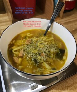 Well Lean Variety Pack — USDA Organic, Low Carb, Low Calorie Konjac Pasta — Ready to Eat and Healthy — Plant Based, Soy Free, Vegan, Paleo and Keto Friendly (6 Pack) 3 Noodles, 3 Fettuccine 25 71V1TQNV8FL