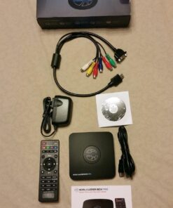 ClonerAlliance Box Pro, 1080p@60fps Video Recorder, DVR with HDMI Capture, Playback on TV. RCA/YPbPr/VGA to Digital Converter. Schedule Recording. No PC Required. 33 71V27JdHAmL