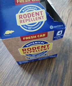 Fresh Cab Botanical Rodent Repellent - Environmentally Friendly, Keeps Mice Out, 4 Scent Pouches 25 71V2iWMbckL